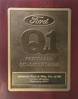 Ford Q1 Plaque